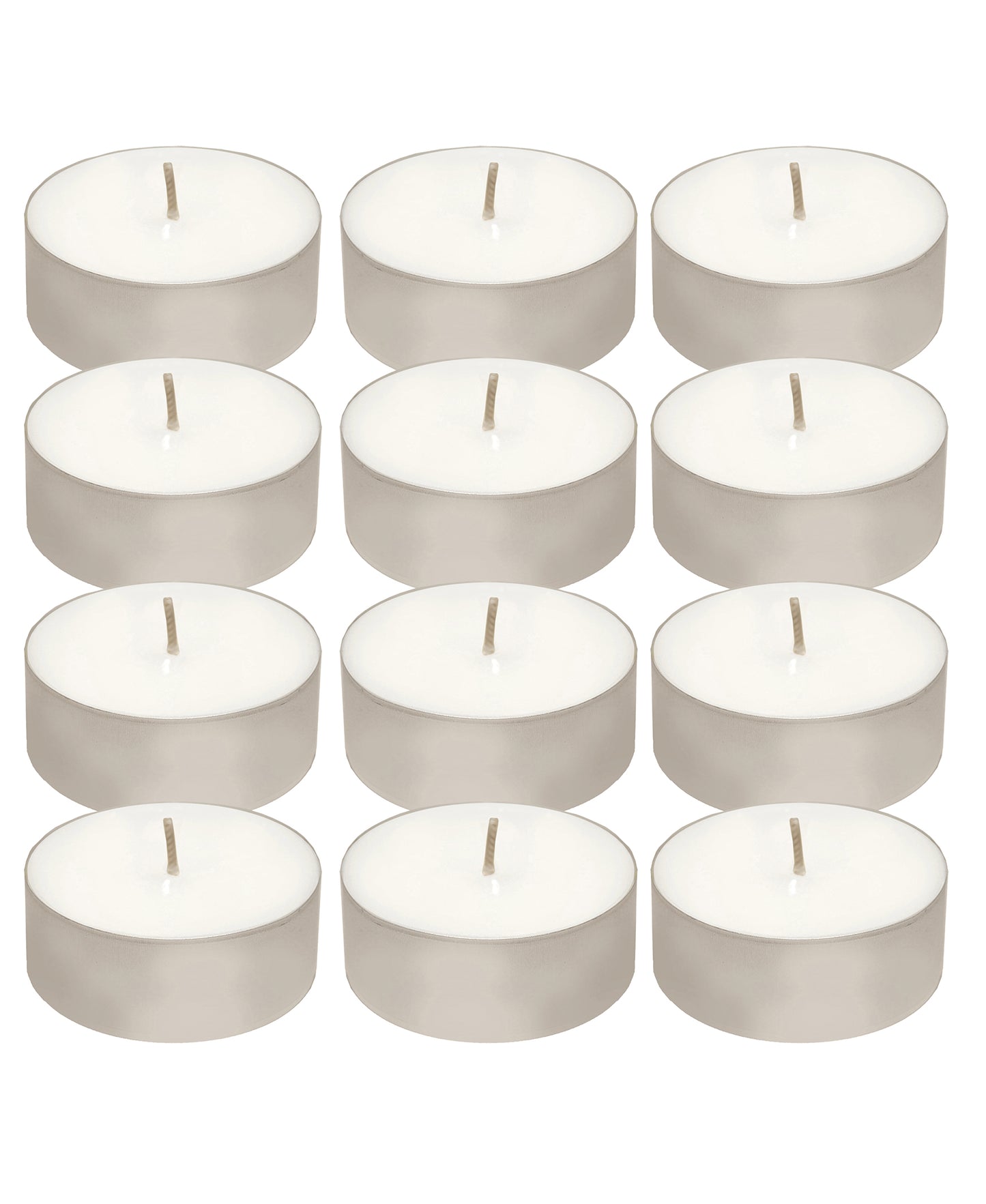 Extra Large Tea Light Candles - Set of 12