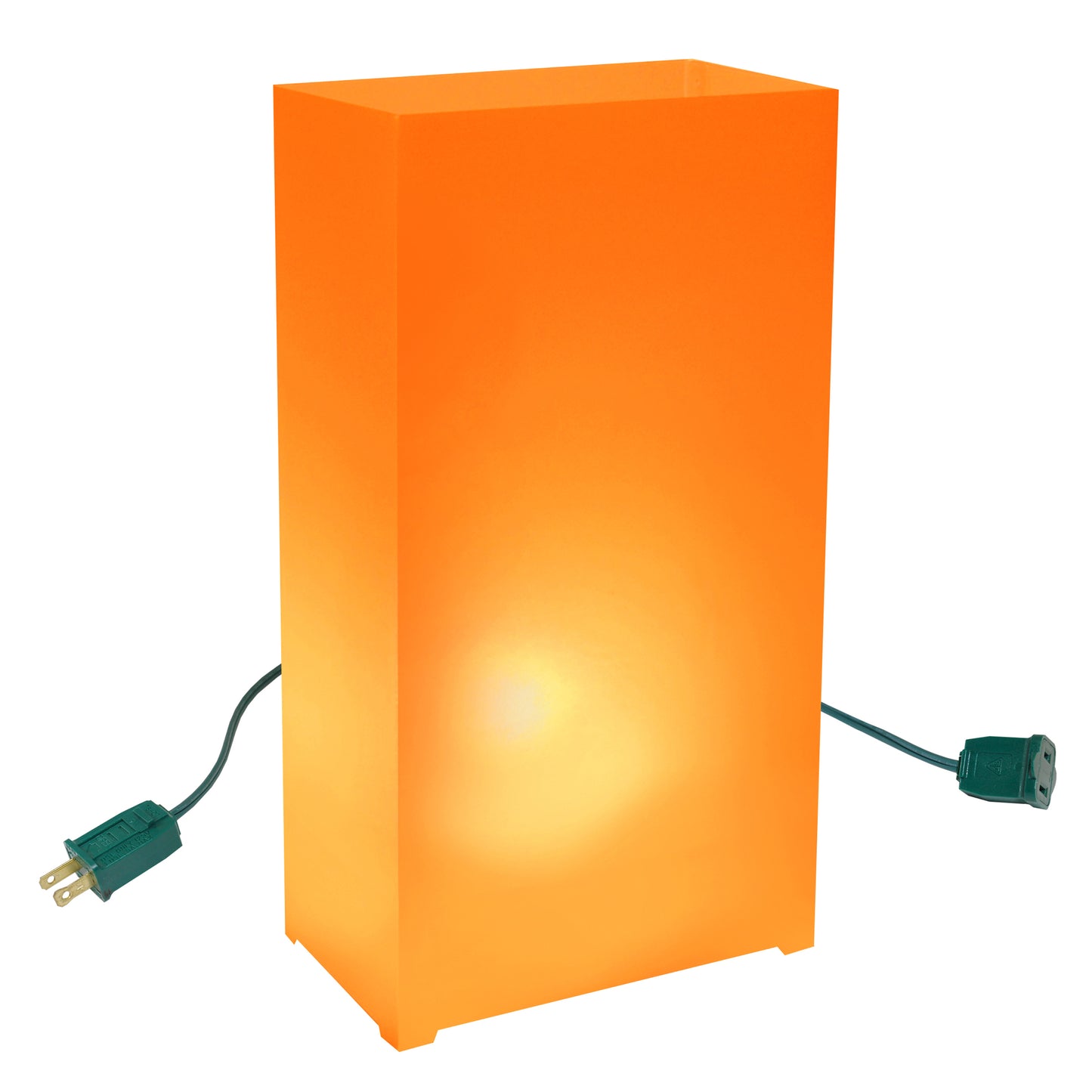 Electric Luminaria Kit, Orange - Set of 10