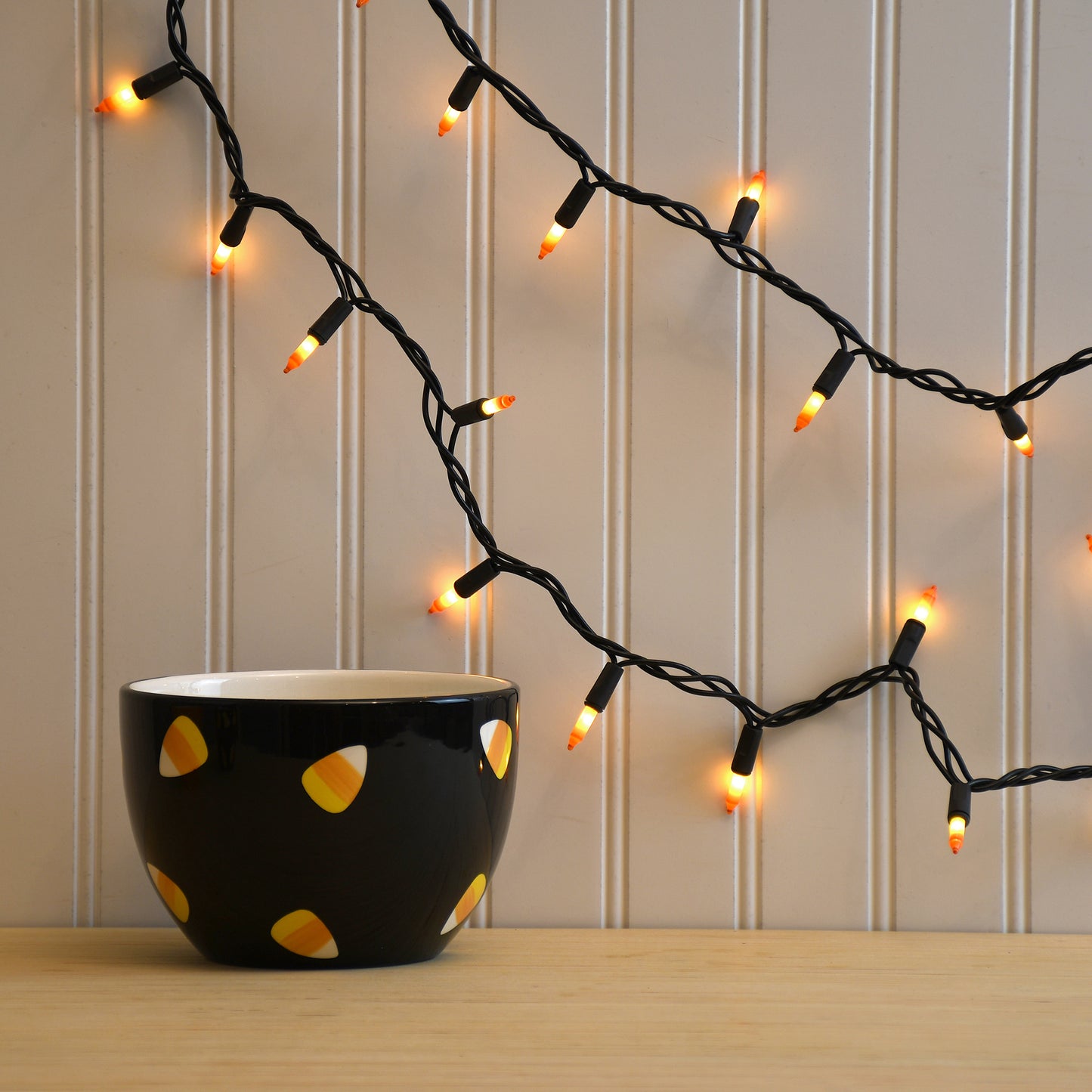 Electric Candy Corn Mini String Lights