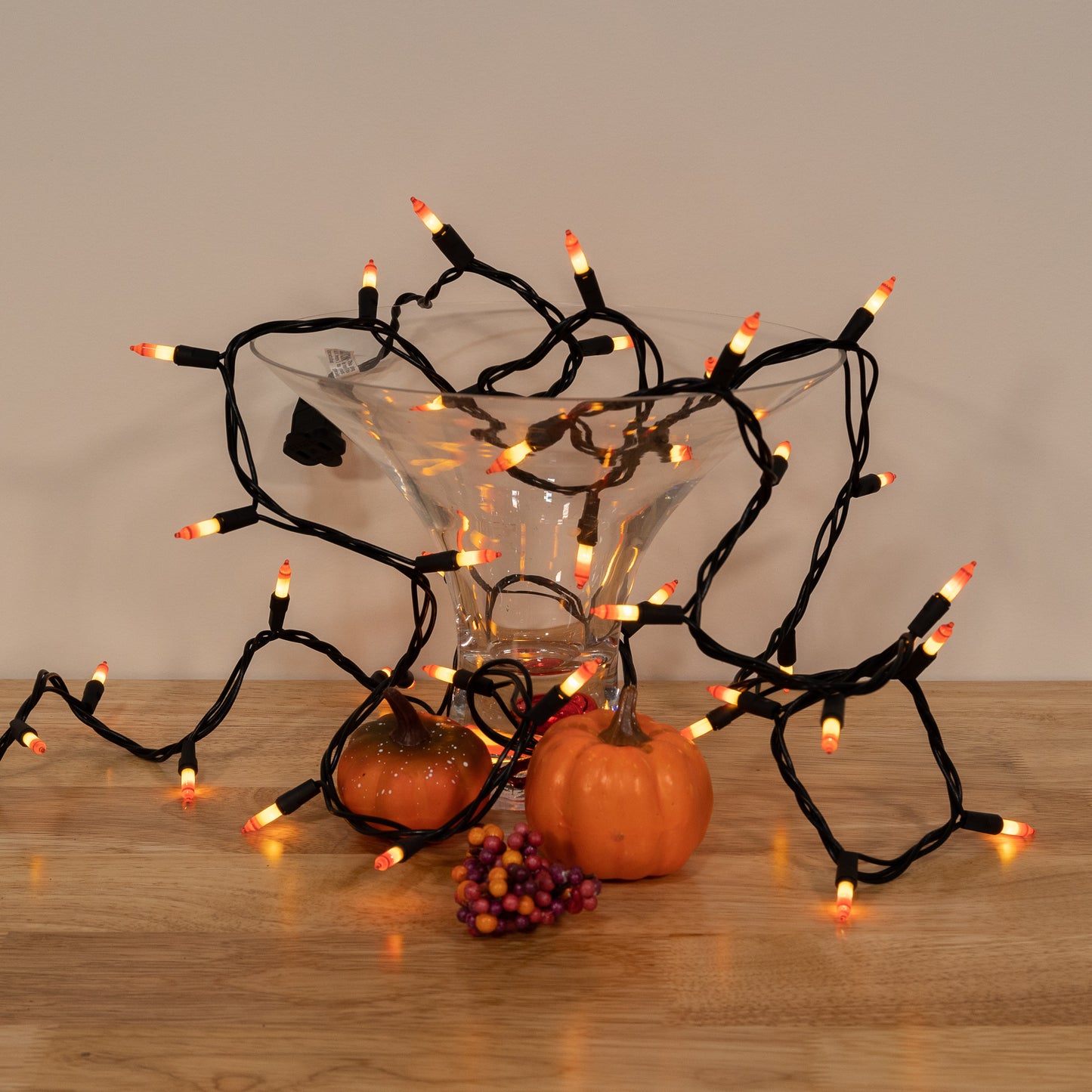 Electric Candy Corn Mini String Lights