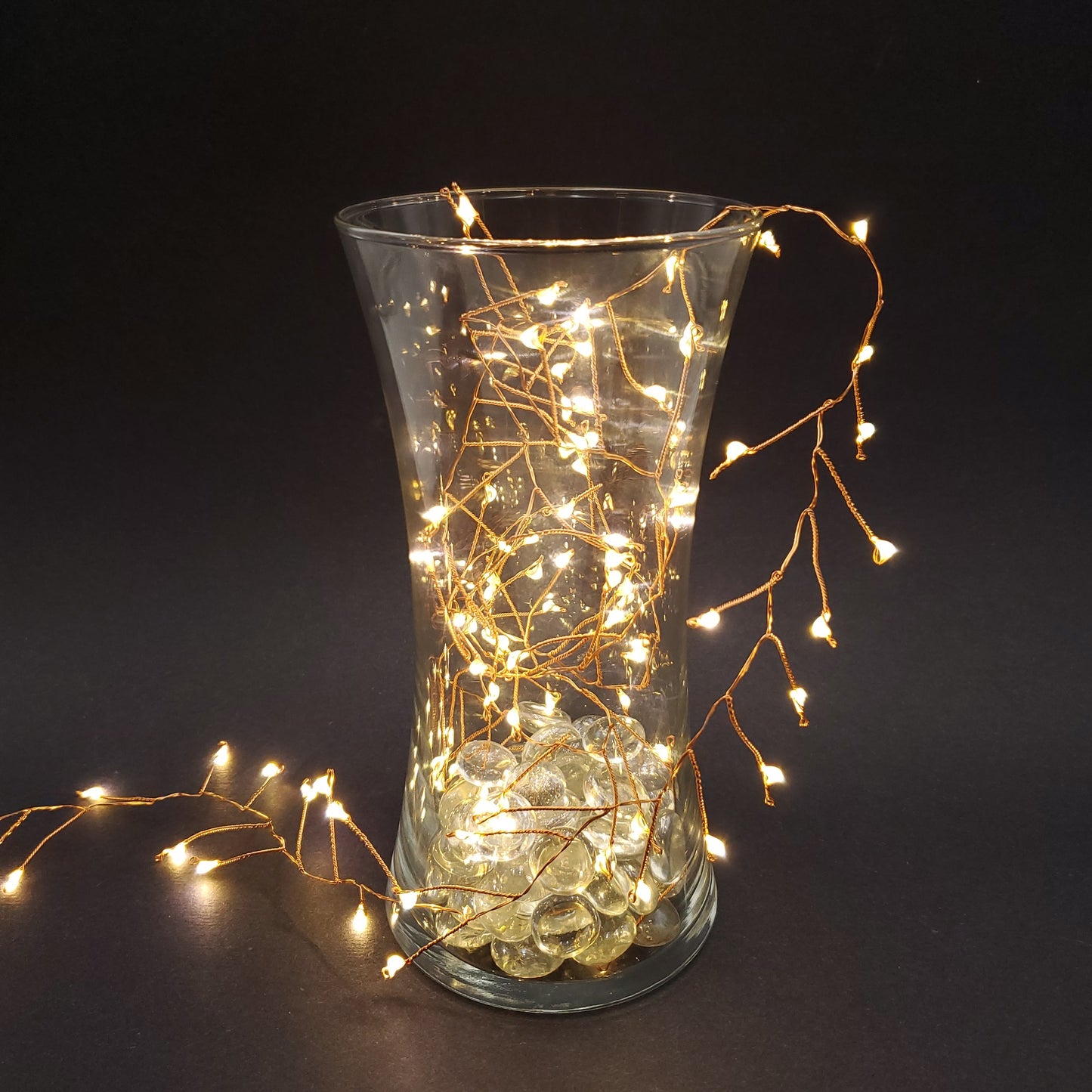 Electric Firecracker LED Fairy String Lights - Copper