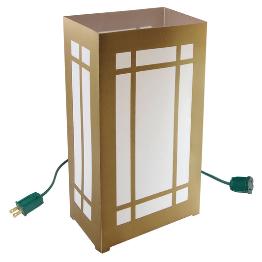 Electric Luminaria Kit - Gold Window 10 Count