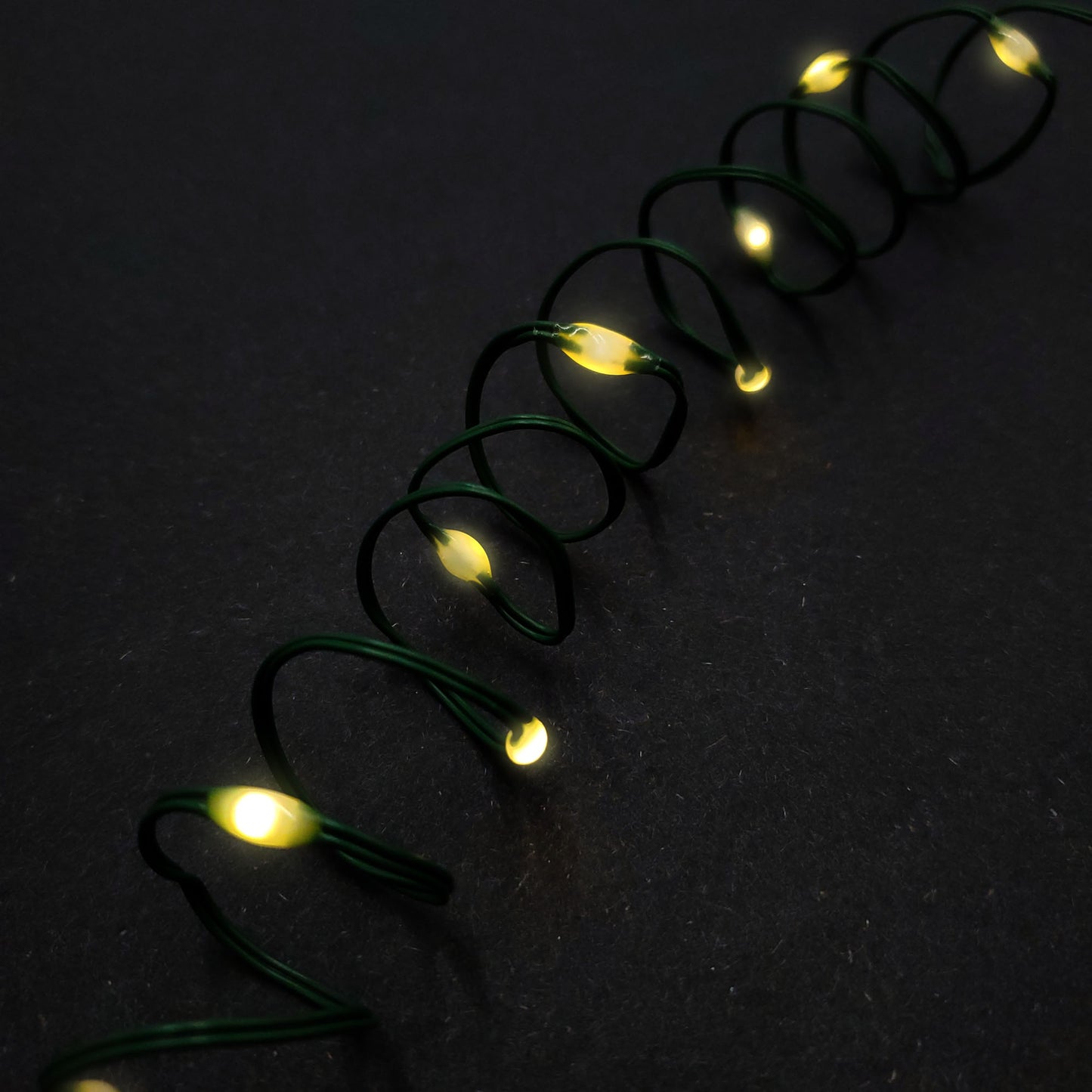 Solar Powered PVC Coated Fairy String Lights - Soft White