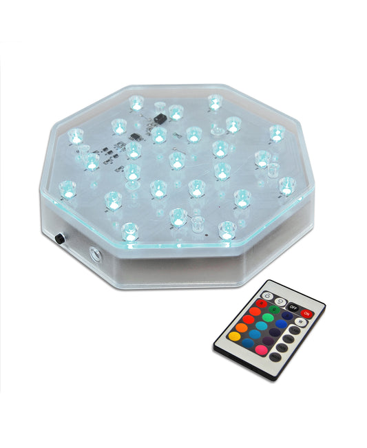 Battery Operated Multi-Function Base Light with Remote Control