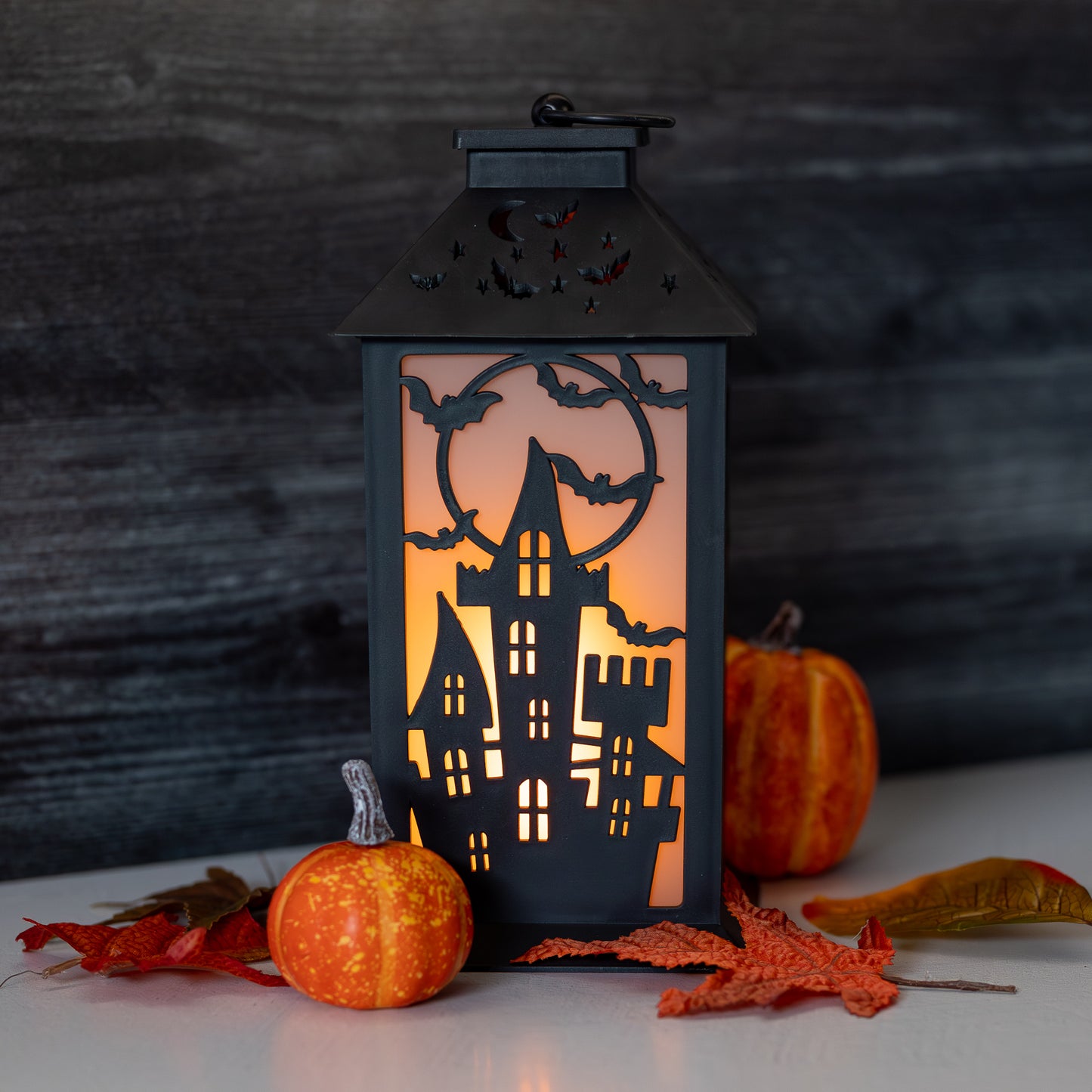 Battery Operated Flame Effect Halloween Lantern