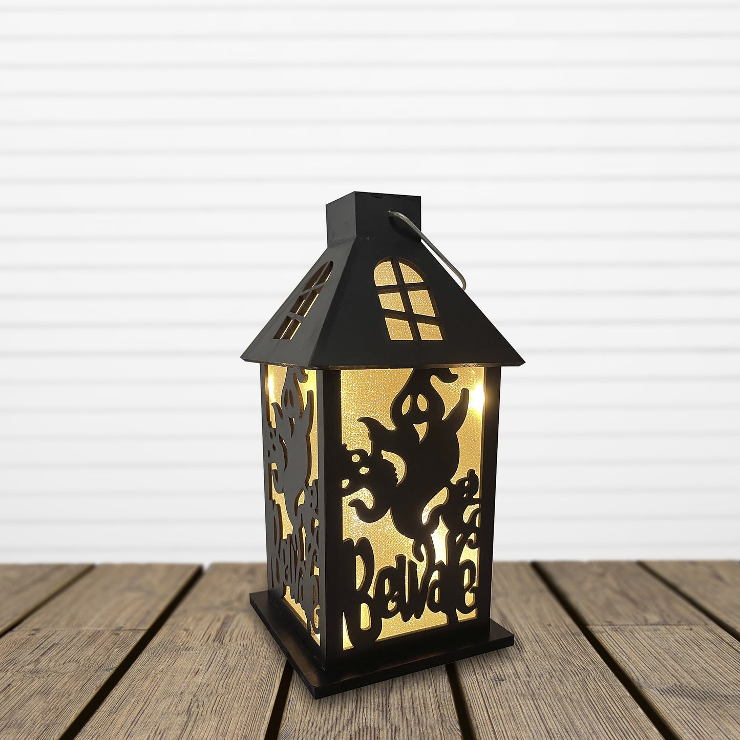 Halloween Lantern with Battery Operated LED Lights